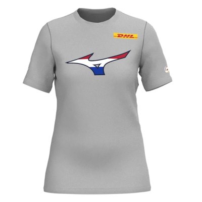 Camisa Mizuno Nevobo Nederland Mujer Grises - Chile M427QPNODA